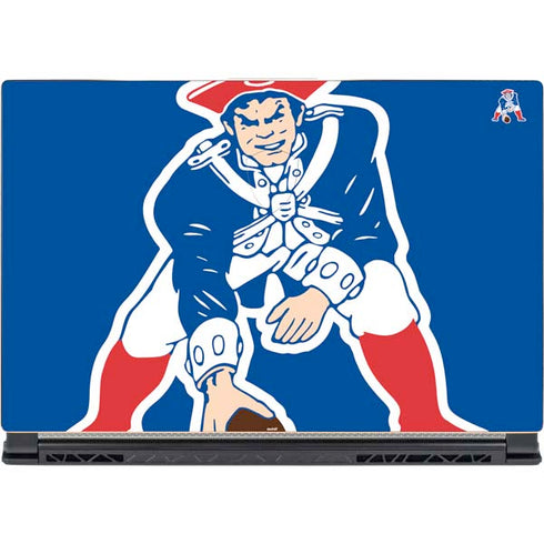 NFL New England Patriots Retro Logo MSI GS65 Stealth Laptop Skin