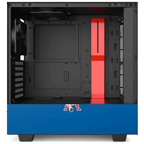NFL New England Patriots Retro Logo NZXT H510 Compact ATX Mid-Tower Case Skin