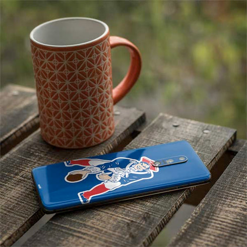 NFL New England Patriots Retro Logo OnePlus 7 Pro Skin