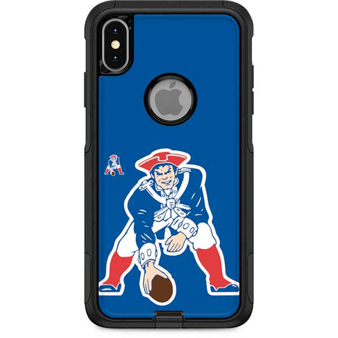 NFL New England Patriots Retro Logo Otterbox Commuter iPhone Skin