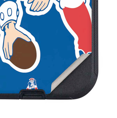 NFL New England Patriots Retro Logo Otterbox Defender iPhone Skin