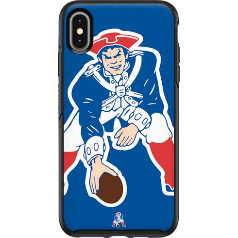 NFL New England Patriots Retro Logo Otterbox Symmetry iPhone Skin