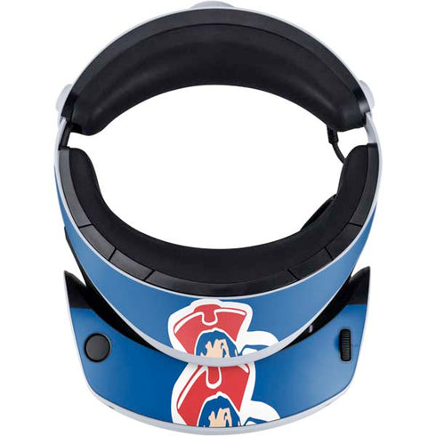 NFL New England Patriots Retro Logo PlayStation VR2 Skin
