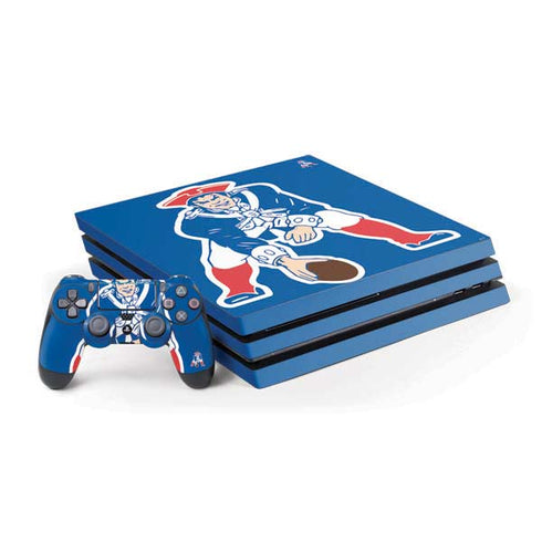 NFL New England Patriots Retro Logo PS4 Pro Bundle Skin