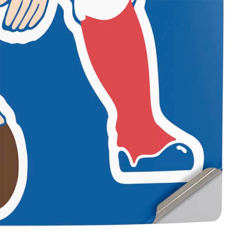 NFL New England Patriots Retro Logo PS5 Console Skin