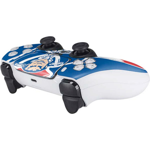 NFL New England Patriots Retro Logo PS5 Controller Skin