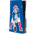 NFL New England Patriots Retro Logo PS5 Slim Disk Console Skin