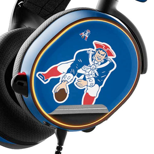 NFL New England Patriots Retro Logo SteelSeries Arctis 3 Skin