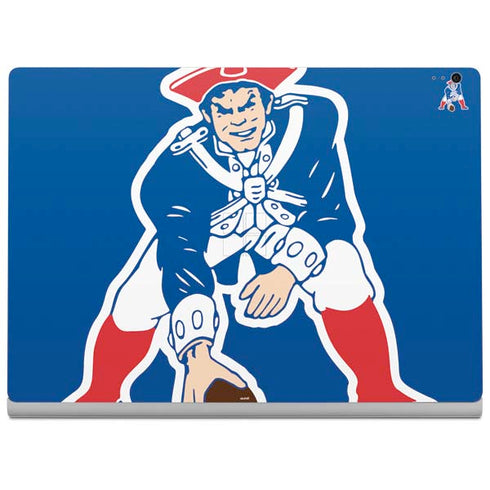 NFL New England Patriots Retro Logo Surface Book 2 15in Skin