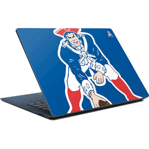 NFL New England Patriots Retro Logo Surface Laptop Skin