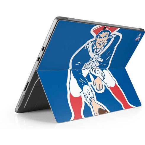 NFL New England Patriots Retro Logo Surface Pro 9 Skin