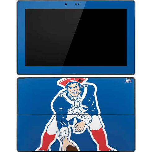 NFL New England Patriots Retro Logo Surface Pro Tablet Skin