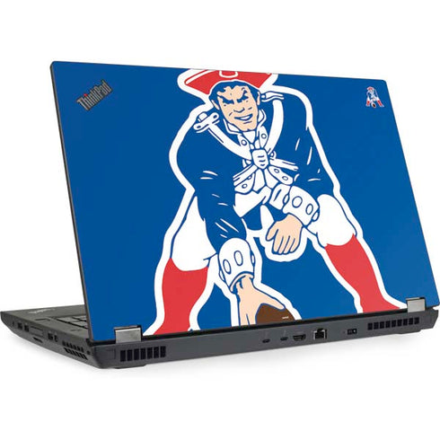 NFL New England Patriots Retro Logo Lenovo ThinkPad Skin