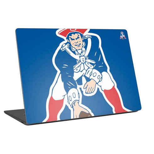 NFL New England Patriots Retro Logo Universal Laptop 12in (9.8 x 6.8in) Skin