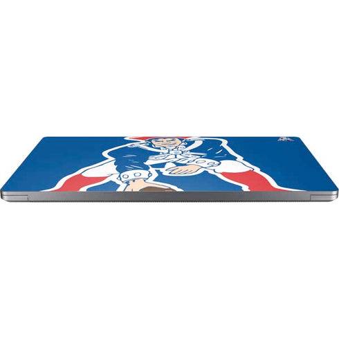 NFL New England Patriots Retro Logo Universal Laptop 12in (9.8 x 6.8in) Skin