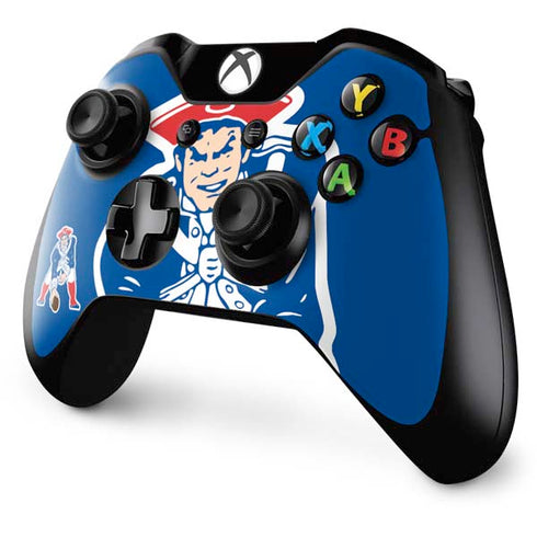 NFL New England Patriots Retro Logo Xbox One Controller Skin