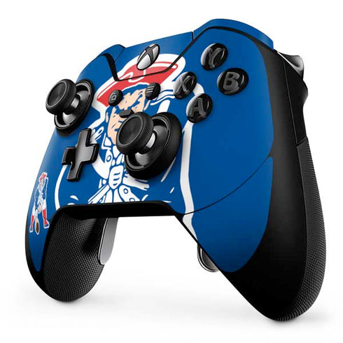 NFL New England Patriots Retro Logo Xbox One Elite Controller Skin