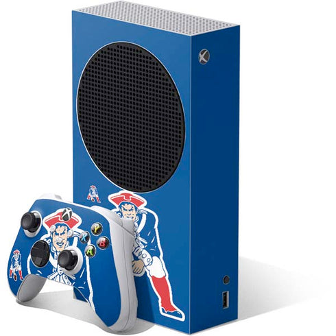 NFL New England Patriots Retro Logo Xbox Series S Bundle Skin