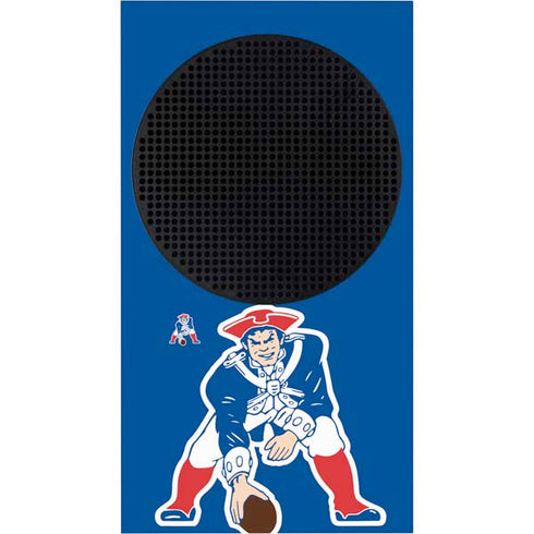 NFL New England Patriots Retro Logo Xbox Series S Console Skin