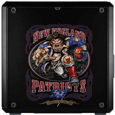 Liquid Blue NFL New England Patriots Running Back Cooler Master MasterBox Q300L Mini Tower Skin
