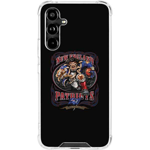 Liquid Blue NFL New England Patriots Running Back Galaxy A54 5G Clear Case