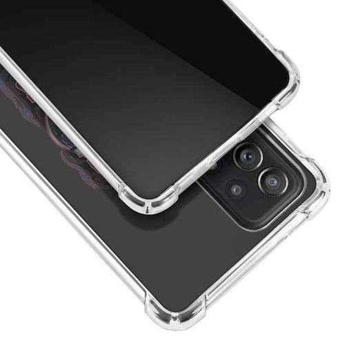 Liquid Blue NFL New England Patriots Running Back Galaxy A72 5G Clear Case