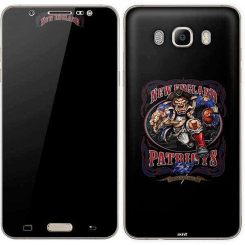 Liquid Blue NFL New England Patriots Running Back Galaxy J7 Skin