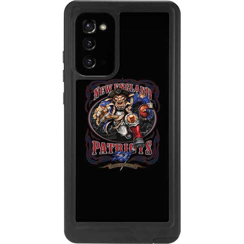 Liquid Blue NFL New England Patriots Running Back Galaxy Note20 5G Waterproof Case