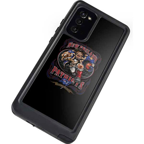 Liquid Blue NFL New England Patriots Running Back Galaxy Note20 5G Waterproof Case