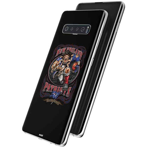 Liquid Blue NFL New England Patriots Running Back Galaxy S10 Skin