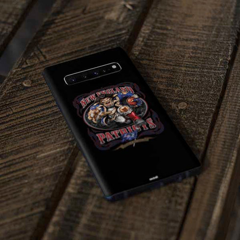 Liquid Blue NFL New England Patriots Running Back Galaxy S10 Skin