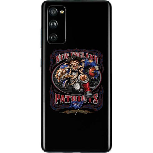 Liquid Blue NFL New England Patriots Running Back Galaxy S20 Fan Edition Skin