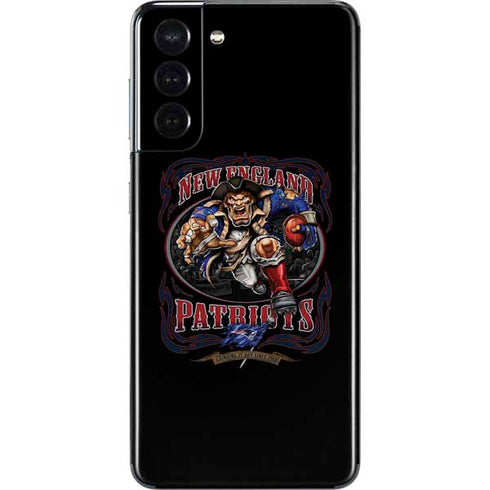 Liquid Blue NFL New England Patriots Running Back Galaxy S21 5G Skin