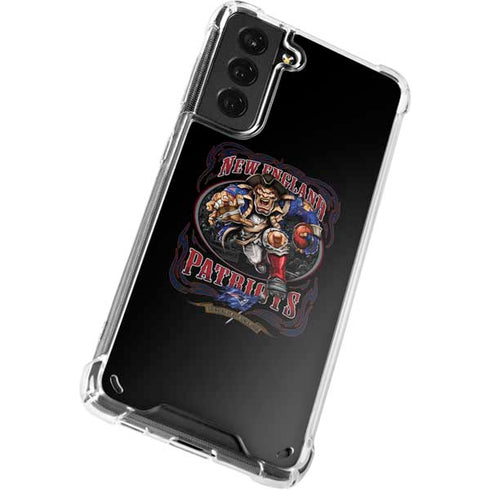 Liquid Blue NFL New England Patriots Running Back Galaxy S21 Plus 5G Clear Case