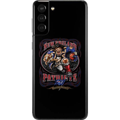 Liquid Blue NFL New England Patriots Running Back Galaxy S21 Plus 5G Skin