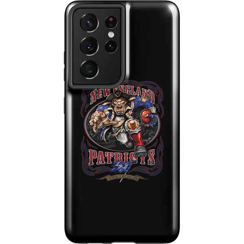 Liquid Blue NFL New England Patriots Running Back Galaxy S21 Ultra 5G Pro Case