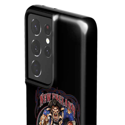 Liquid Blue NFL New England Patriots Running Back Galaxy S21 Ultra 5G Pro Case