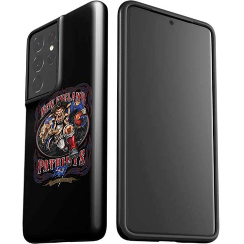 Liquid Blue NFL New England Patriots Running Back Galaxy S21 Ultra 5G Pro Case