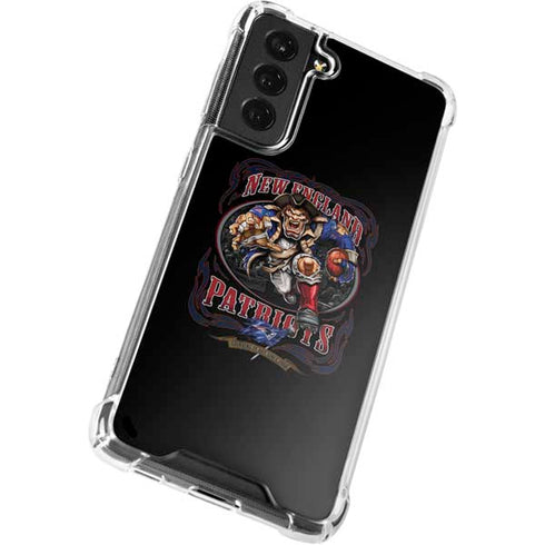 Liquid Blue NFL New England Patriots Running Back Galaxy S22 Plus Clear Case