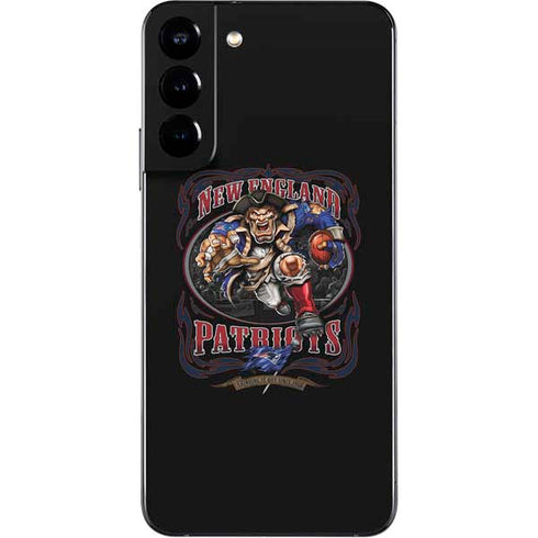 Liquid Blue NFL New England Patriots Running Back Galaxy S22 Plus Skin