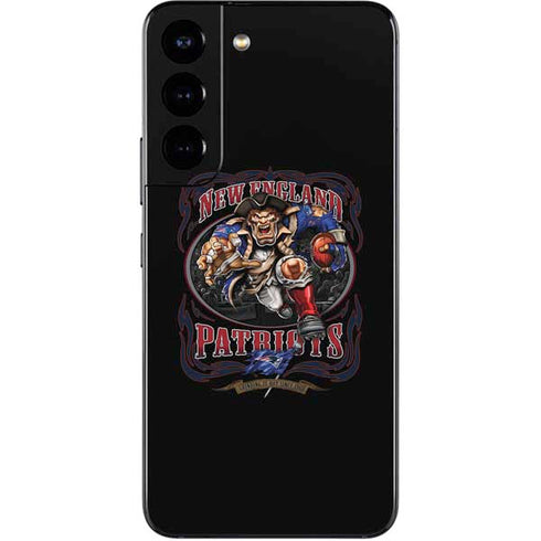 Liquid Blue NFL New England Patriots Running Back Galaxy S22 Skin