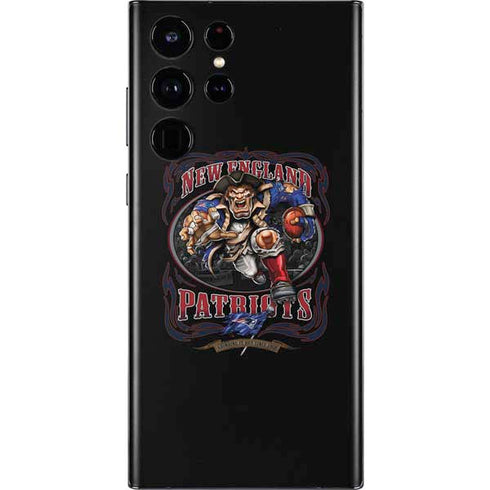 Liquid Blue NFL New England Patriots Running Back Galaxy S22 Ultra Skin