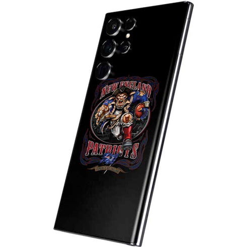 Liquid Blue NFL New England Patriots Running Back Galaxy S22 Ultra Skin