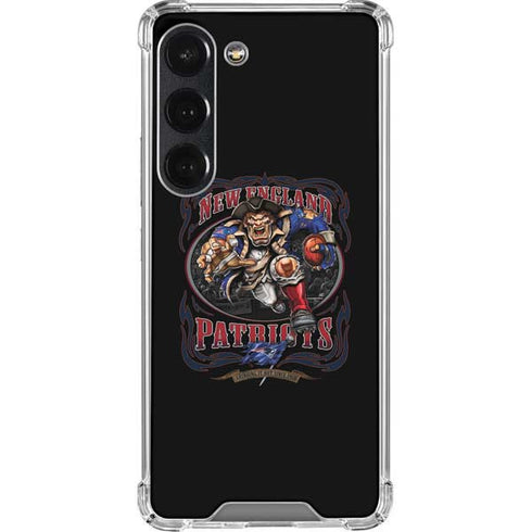 Liquid Blue NFL New England Patriots Running Back Galaxy S23 Clear Case
