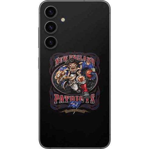 Liquid Blue NFL New England Patriots Running Back Galaxy S23 FE Skin