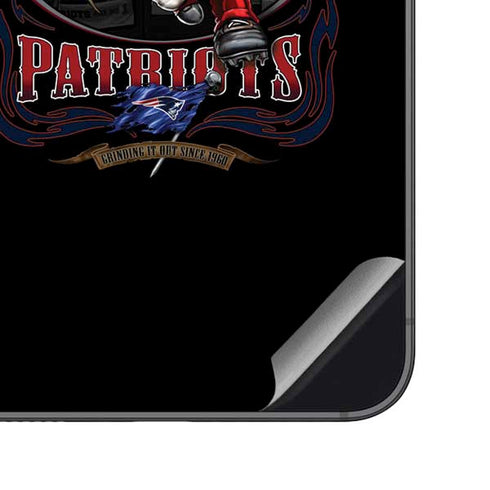 Liquid Blue NFL New England Patriots Running Back Galaxy S23 FE Skin