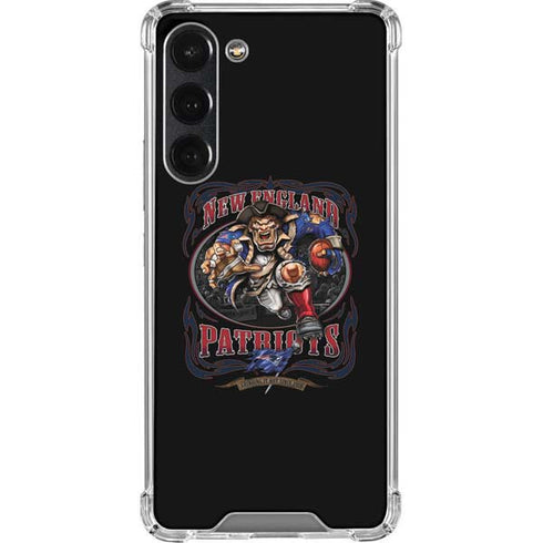 Liquid Blue NFL New England Patriots Running Back Galaxy S23 Plus Clear Case