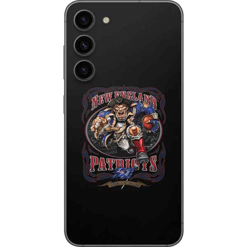Liquid Blue NFL New England Patriots Running Back Galaxy S23 Plus Skin