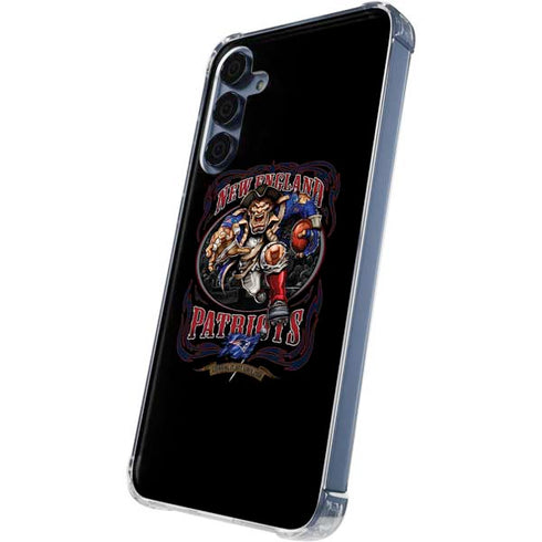 Liquid Blue NFL New England Patriots Running Back Galaxy S24 Clear Case