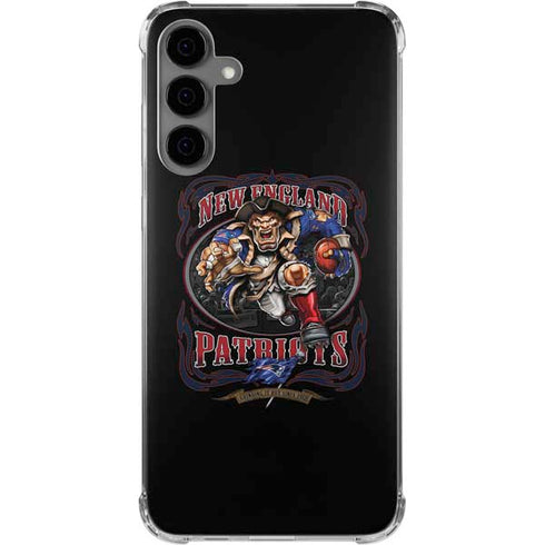 Liquid Blue NFL New England Patriots Running Back Galaxy S24 Plus Clear Case